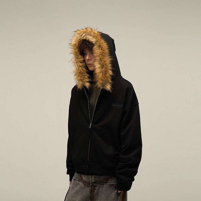 Fur Coat Hoodie